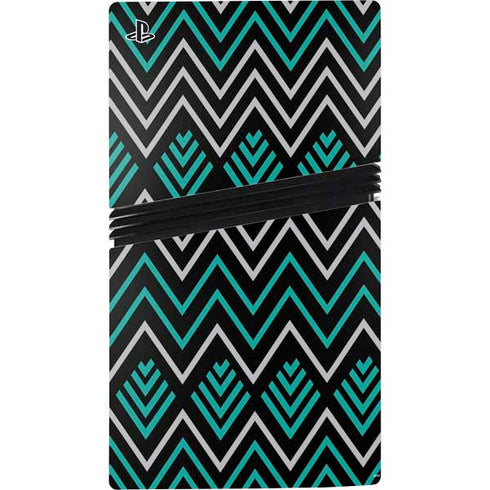 Techno Chevron PS5 Pro Console Skin